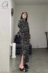 SAMUEL GUI YANG Long Skirt AW22DR01-2 Petals AW22DR01